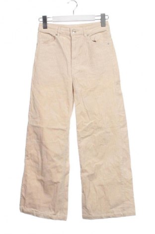 Дамски джинси H&M Divided, Размер XXS, Цвят Бежов, Цена 9,20 €