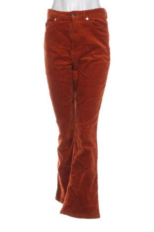 Damen Cordhose Monki, Größe M, Farbe Orange, Preis € 8,99