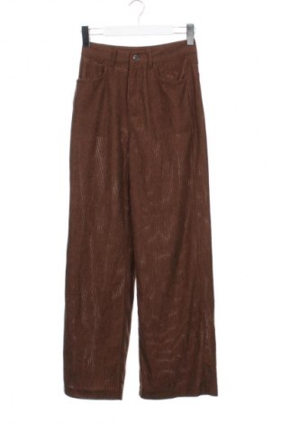 Damen Cordhose Unbranded, Größe XXS, Farbe Braun, Preis 10,99 €