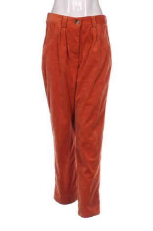 Damen Cordhose Unbranded, Größe L, Farbe Orange, Preis 10,99 €