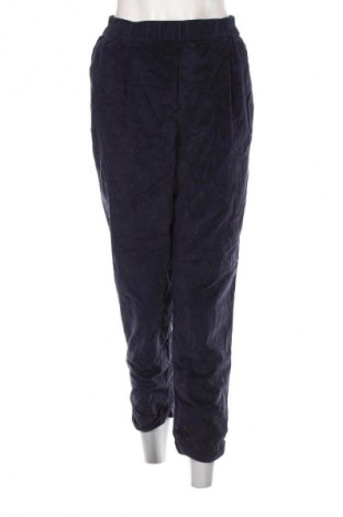 Γυναικείο κοτλέ παντελόνι United Colors Of Benetton, Μέγεθος L, Χρώμα Μπλέ, Τιμή 10,99 €