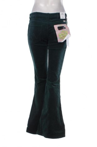 Női kordbársony nadrág Wrangler, Méret S, Szín Zöld, Ár 23 529 Ft