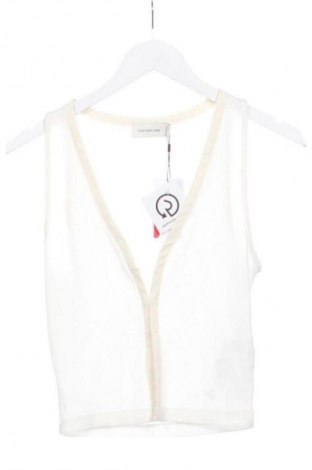 Γυναικείο γιλέκο Calvin Klein Jeans, Μέγεθος XS, Χρώμα Εκρού, Τιμή 102,99 €