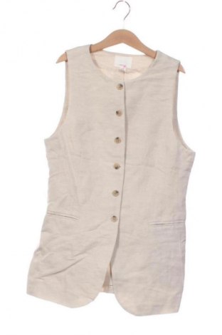 Дамски елек H&M, Размер S, Цвят Бежов, Цена 13,80 €