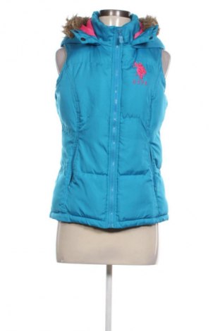 Γυναικείο γιλέκο U.S. Polo Assn., Μέγεθος M, Χρώμα Μπλέ, Τιμή 38,00 €