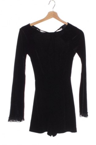 Női rövid overál Bershka, Méret XS, Szín Fekete, Ár 4 619 Ft