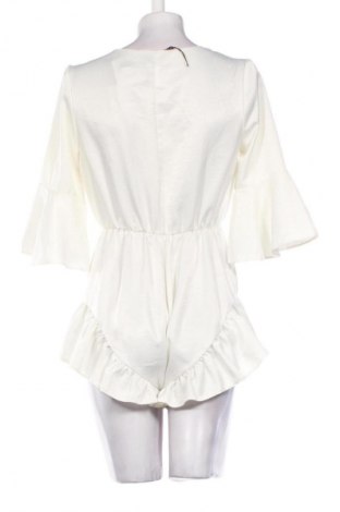Női rövid overál Missguided, Méret S, Szín Fehér, Ár 8 251 Ft