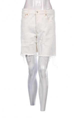 Γυναικείο κοντό παντελόνι H&M, Μέγεθος L, Χρώμα Λευκό, Τιμή 12,00 €