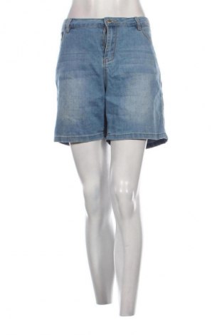 Дамски къс панталон SZACHOWNICA, Размер L, Цвят Син, Цена 9,70 €