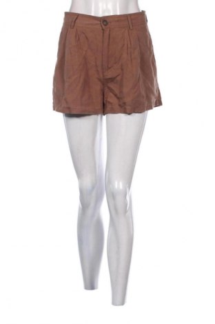 Γυναικείο κοντό παντελόνι Stradivarius, Μέγεθος S, Χρώμα Καφέ, Τιμή 11,38 €