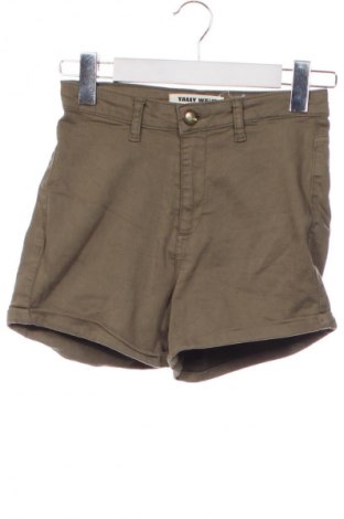Damen Shorts Tally Weijl, Größe XS, Farbe Grün, Preis 10,00 €
