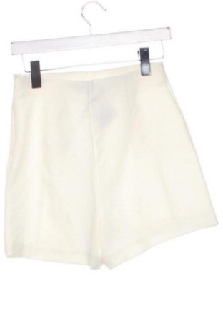 Γυναικείο κοντό παντελόνι Zara, Μέγεθος XS, Χρώμα Εκρού, Τιμή 10,17 €