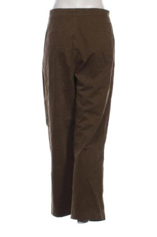 Дамски панталон Massimo Dutti, Размер L, Цвят Зелен, Цена 31,73 €