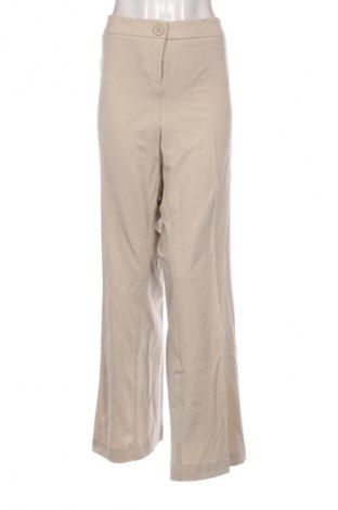 Γυναικείο παντελόνι Oh Baby, Μέγεθος 3XL, Χρώμα  Μπέζ, Τιμή 21,00 €