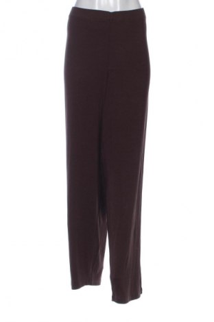 Γυναικείο παντελόνι Selection By Ulla Popken, Μέγεθος 4XL, Χρώμα Καφέ, Τιμή 16,99 €