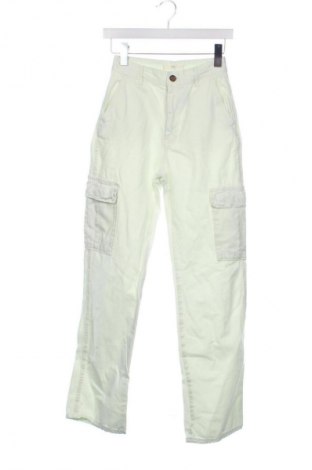 Γυναικείο παντελόνι Stradivarius, Μέγεθος XXS, Χρώμα Εκρού, Τιμή 15,00 €