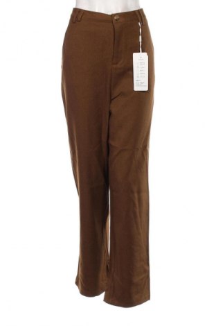 Γυναικείο παντελόνι Unbranded, Μέγεθος XL, Χρώμα Καφέ, Τιμή 17,99 €