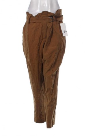 Damenhose Zara, Größe L, Farbe Braun, Preis € 31,72