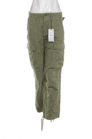 Γυναικείο παντελόνι Zara, Μέγεθος S, Χρώμα Πράσινο, Τιμή 22,99 €