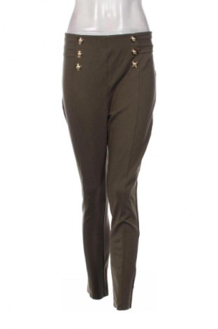 Dámske nohavice Zara, Veľkosť L, Farba Zelená, Cena  13,95 €
