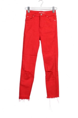 Damenhose Zara, Größe XXS, Farbe Rot, Preis € 14,00