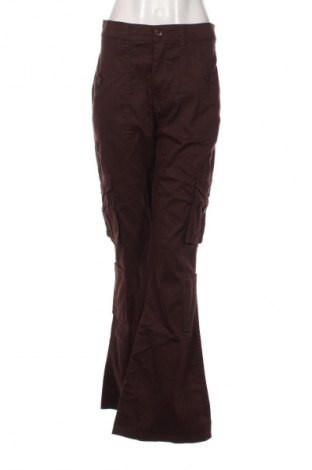 Дамски панталон Zara, Размер XL, Цвят Кафяв, Цена 11,75 €