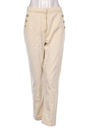 Дамски панталон Zara, Размер L, Цвят Бежов, Цена 13,81 €