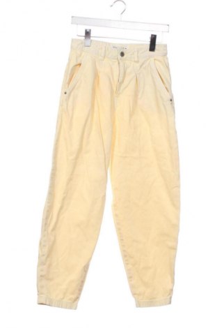 Дамски панталон Zara, Размер XS, Цвят Жълт, Цена 31,65 €