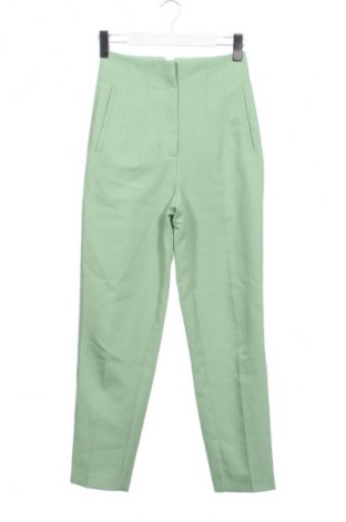 Dámské kalhoty  Zara, Velikost XS, Barva Zelená, Cena  369,00 Kč