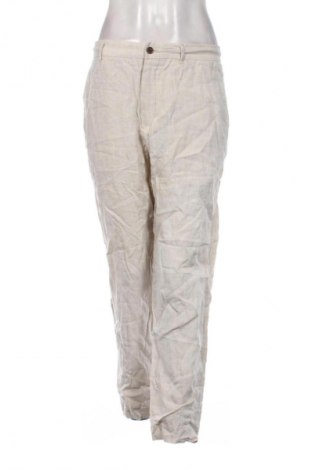 Дамски панталон Zara, Размер L, Цвят Бежов, Цена 13,80 €