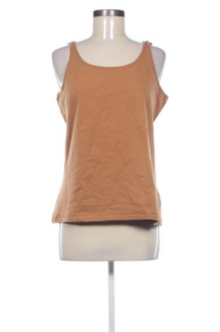 Γυναικείο αμάνικο μπλουζάκι Colours, Μέγεθος L, Χρώμα Καφέ, Τιμή 8,99 €