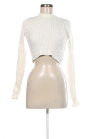 Női pulóver Bershka, Méret S, Szín Fehér, Ár 5 439 Ft