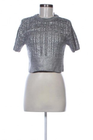 Дамски пуловер Bisou Bisou, Размер S, Цвят Сребрист, Цена 8,87 €