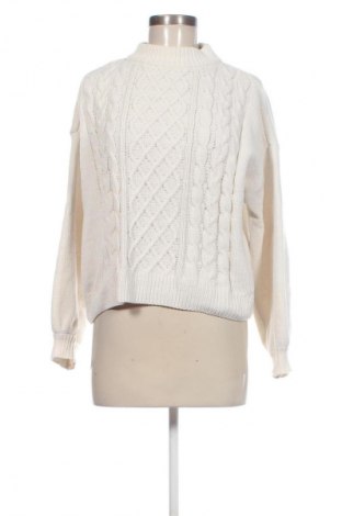 Női pulóver Clockhouse, Méret M, Szín Fehér, Ár 4 019 Ft