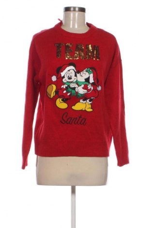Damenpullover Disney, Größe XS, Farbe Rot, Preis 15,00 €