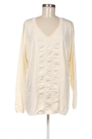 Damenpullover Fields, Größe L, Farbe Ecru, Preis 13,99 €