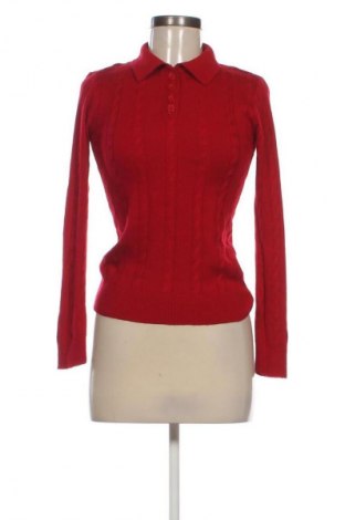 Γυναικείο πουλόβερ FullaModa, Μέγεθος XS, Χρώμα Κόκκινο, Τιμή 15,00 €