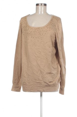 Damenpullover George, Größe XXL, Farbe Beige, Preis € 19,99