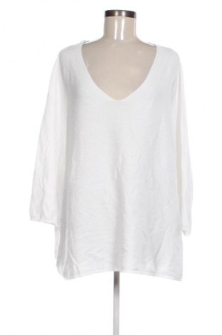 Damenpullover Gina Benotti, Größe XXL, Farbe Weiß, Preis € 17,99