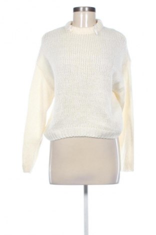 Дамски пуловер H&M Divided, Размер XS, Цвят Бял, Цена 15,00 €