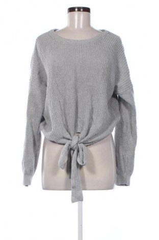 Дамски пуловер Hollister, Размер M, Цвят Сив, Цена 21,00 €