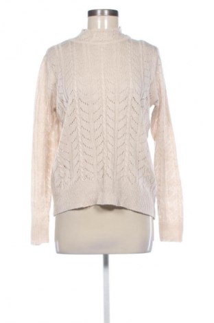 Γυναικείο πουλόβερ Laura Torelli, Μέγεθος M, Χρώμα  Μπέζ, Τιμή 14,77 €