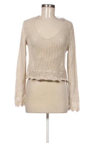 Дамски пуловер Mango, Размер L, Цвят Бежов, Цена 8,69 €