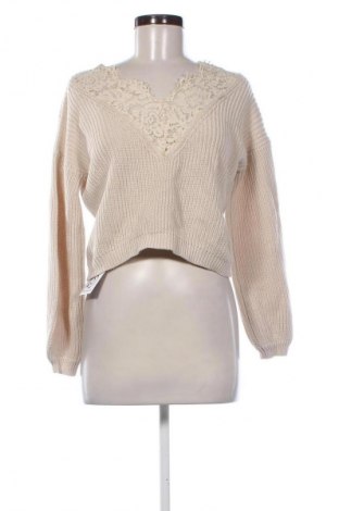 Női pulóver ONLY, Méret M, Szín Bézs, Ár 5 785 Ft