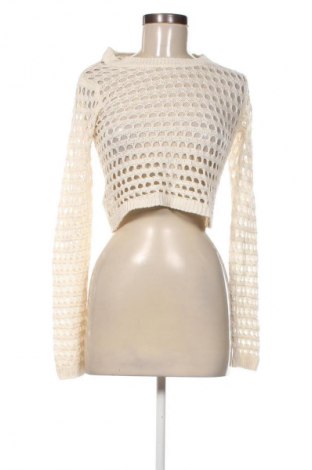 Damenpullover Stradivarius, Größe S, Farbe Ecru, Preis € 6,99