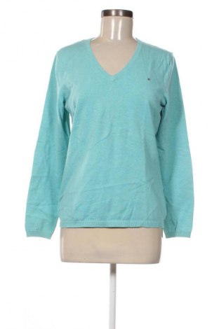Női pulóver Tommy Hilfiger, Méret L, Szín Zöld, Ár 24 429 Ft