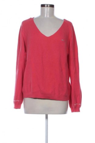 Damenpullover Tommy Jeans, Größe M, Farbe Rot, Preis € 41,91