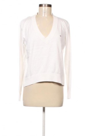 Γυναικείο πουλόβερ Tommy Jeans, Μέγεθος M, Χρώμα Λευκό, Τιμή 117,99 €