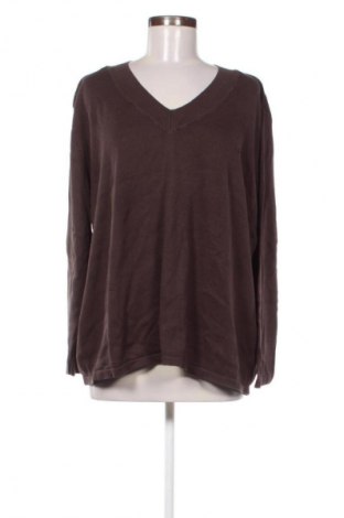 Damski sweter Unbranded, Rozmiar 3XL, Kolor Brązowy, Cena 69,99 zł