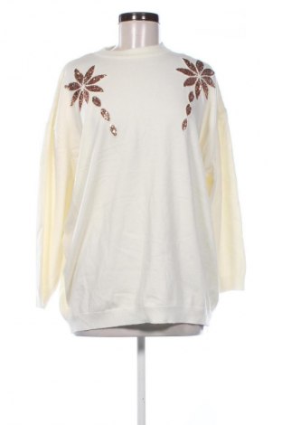 Γυναικείο πουλόβερ Unbranded, Μέγεθος XXL, Χρώμα Εκρού, Τιμή 15,00 €